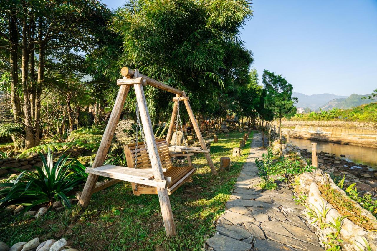 Sapa Riverside Ecolodge & Spa Bagian luar foto