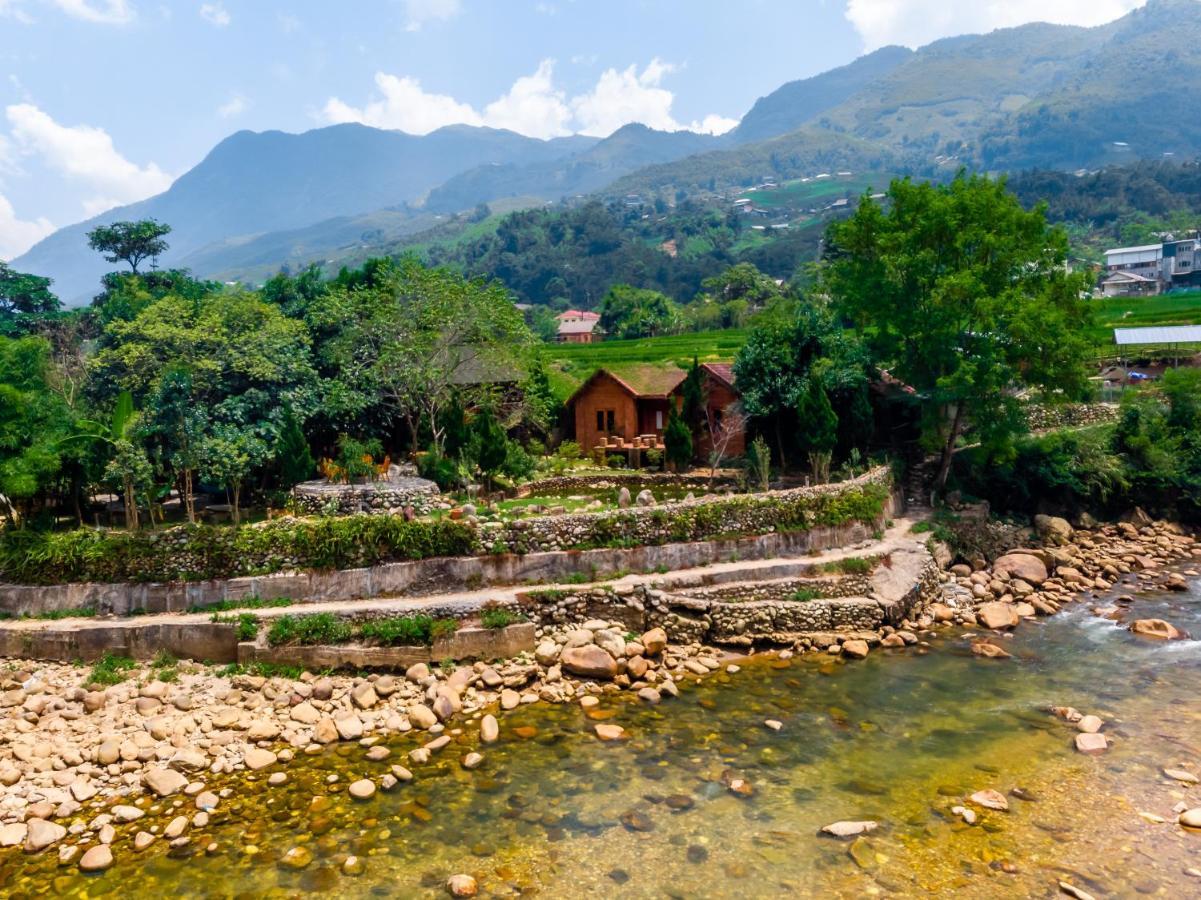 Sapa Riverside Ecolodge & Spa Bagian luar foto