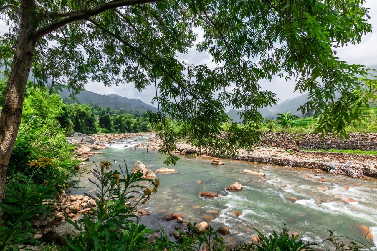 Sapa Riverside Ecolodge & Spa Bagian luar foto
