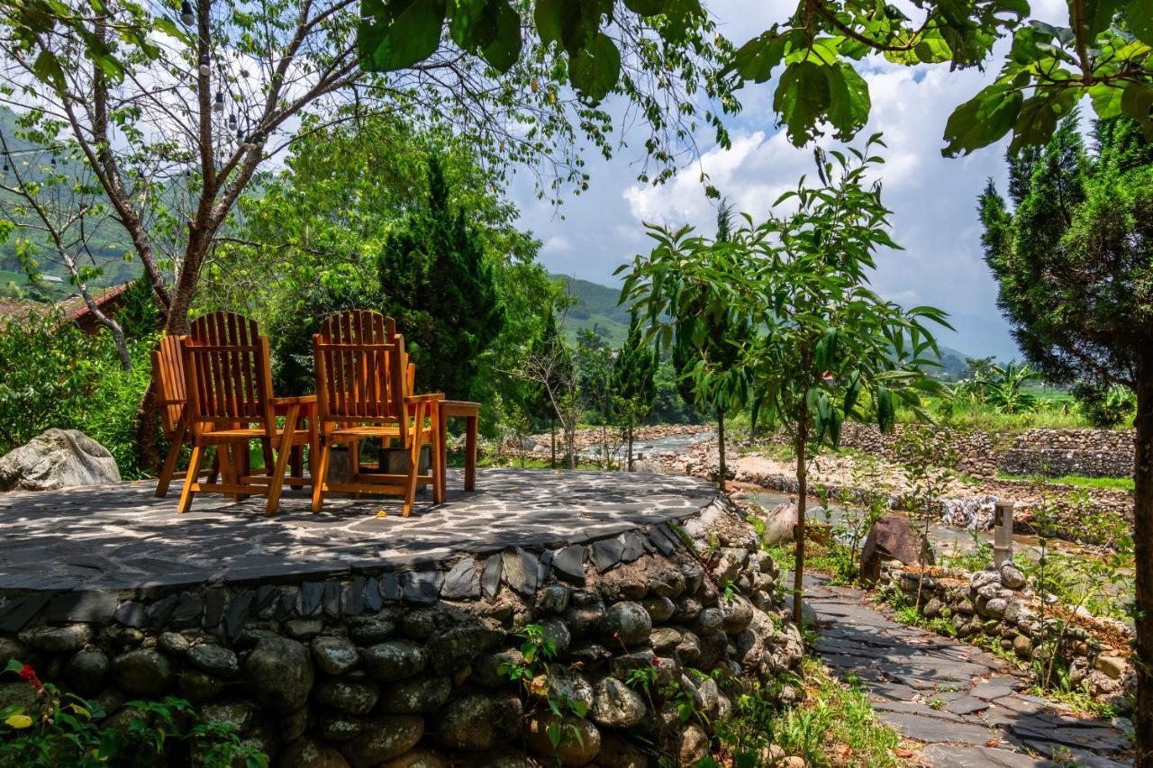 Sapa Riverside Ecolodge & Spa Bagian luar foto