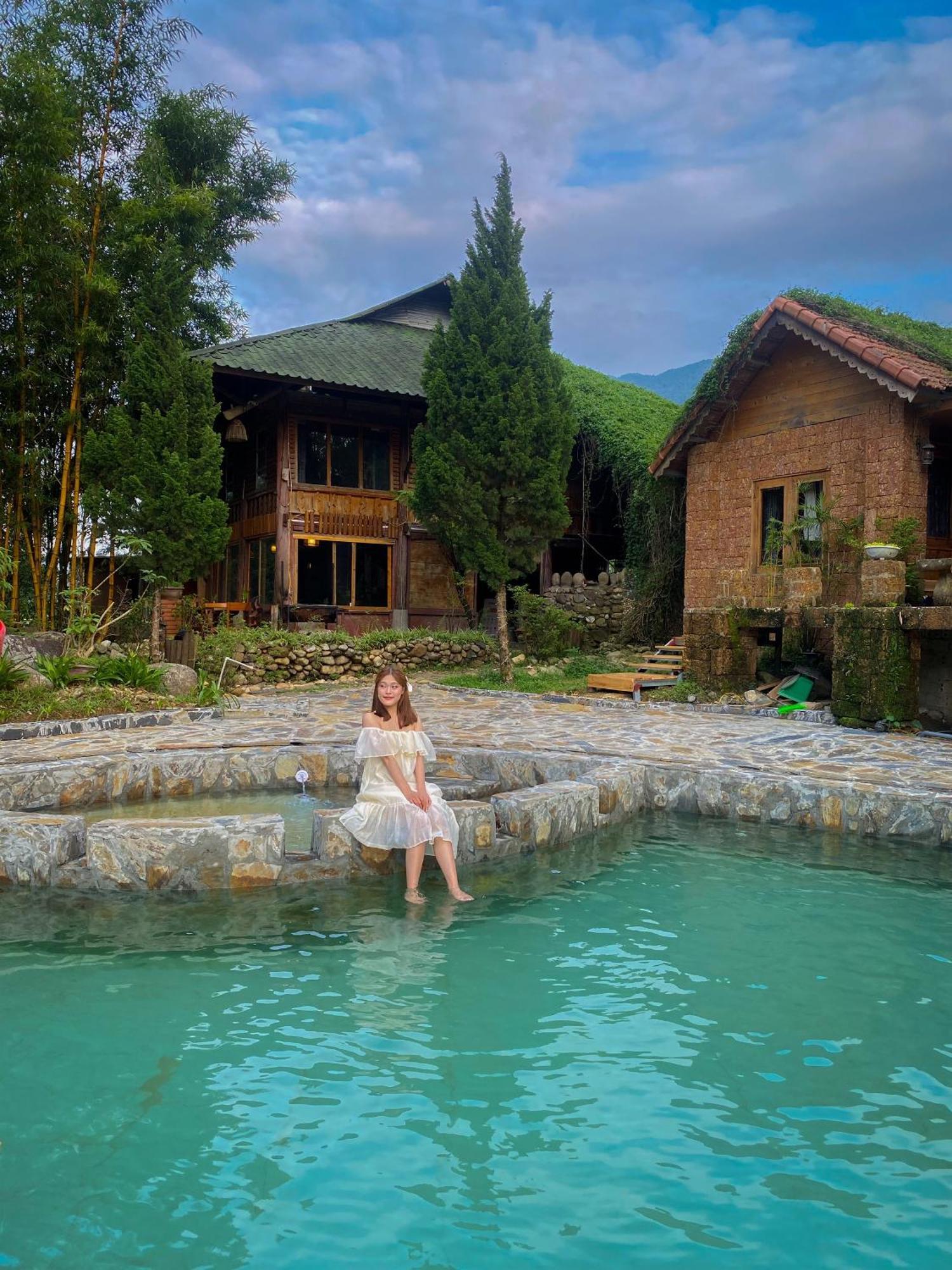 Sapa Riverside Ecolodge & Spa Bagian luar foto