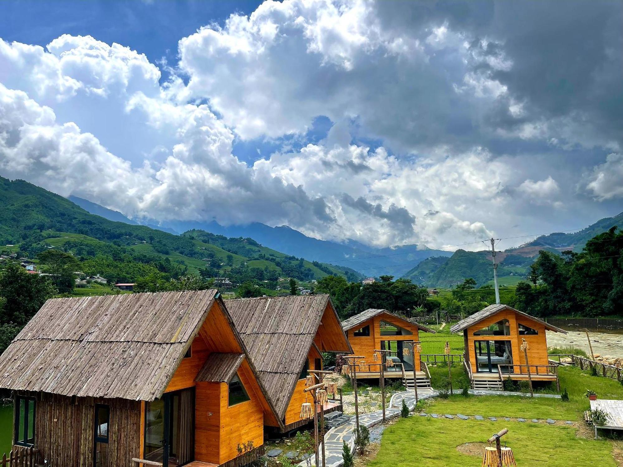 Sapa Riverside Ecolodge & Spa Bagian luar foto