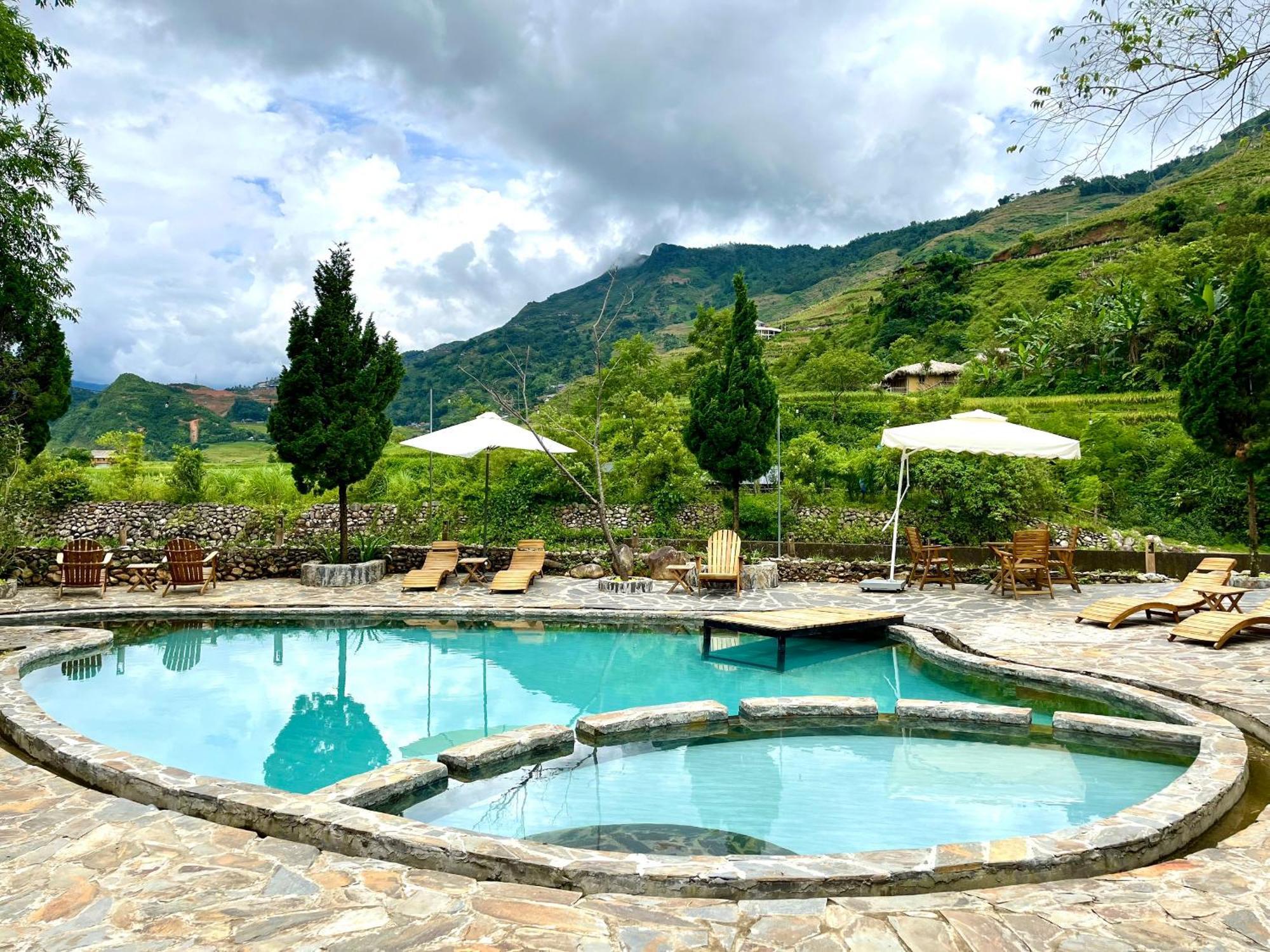 Sapa Riverside Ecolodge & Spa Bagian luar foto